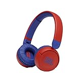 JBL Jr310 BT On-Ear Kinder-Kopfhörer in Rot-Blau – Kabellose Bluetooth-Ohrhörer mit Headset und Fernbedienung – Ideal für Schule und Freizeit